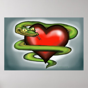 Serpent n Heart Poster