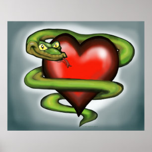Serpent n Heart Poster