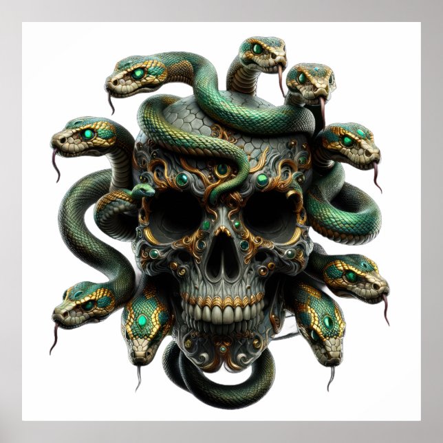 Serpent Skull Poster (Vorne)