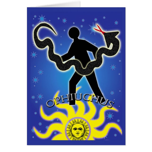 Serpentarius Ophiuchus der Schlangenträger (Vorne)