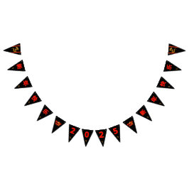 Serpent's Blessing 新年快乐 2025" Wimpelkette