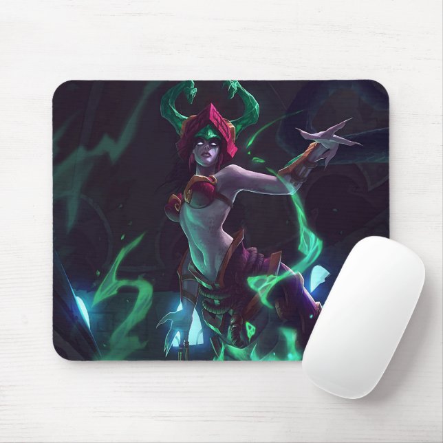 Serpents Embrace Gaming Mousepad | Schlange Hexe (Mit Mouse)