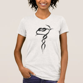 Serpents Küssen oder beißen gotische Liebe T-Shirt