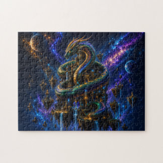 Serpiente Cósmica — Guardiana del Reino Celestial Puzzle