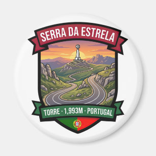 Serra da Estrela Portugal Bergstraße Magnet