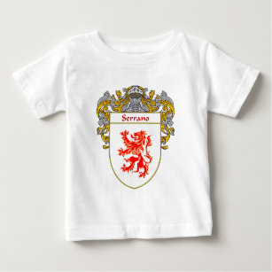 Serrano Wappen (überzogen) Baby T-shirt