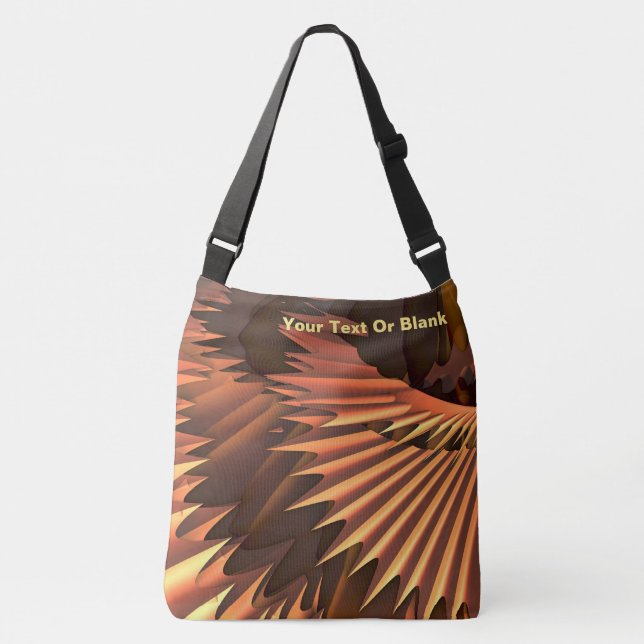 Serration Tragetaschen Mit Langen Trägern (Vorderseite)