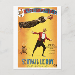 Servais Le Roy ~ Vintager Monarch der magischen Postkarte