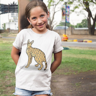 Serval Animal T - Shirt
