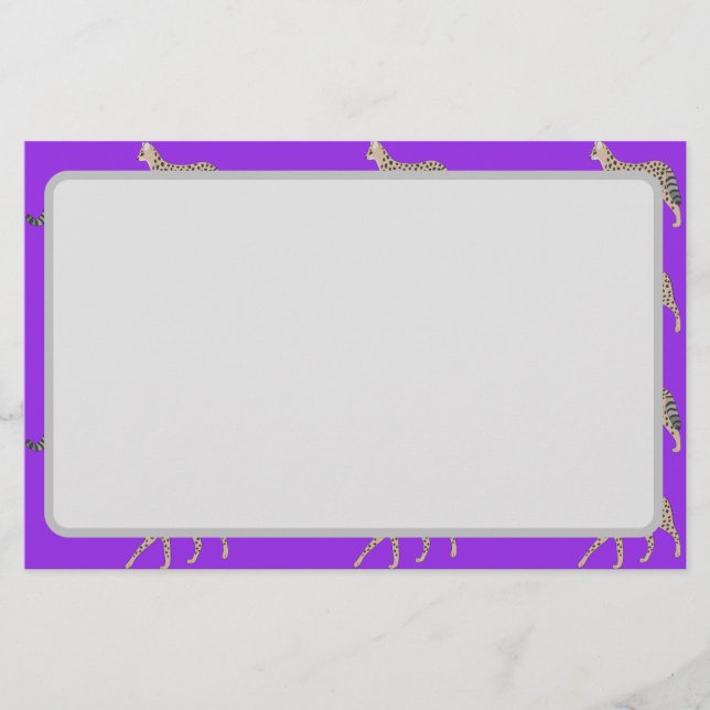 Serval Cats  Briefpapier (Vorderseite)