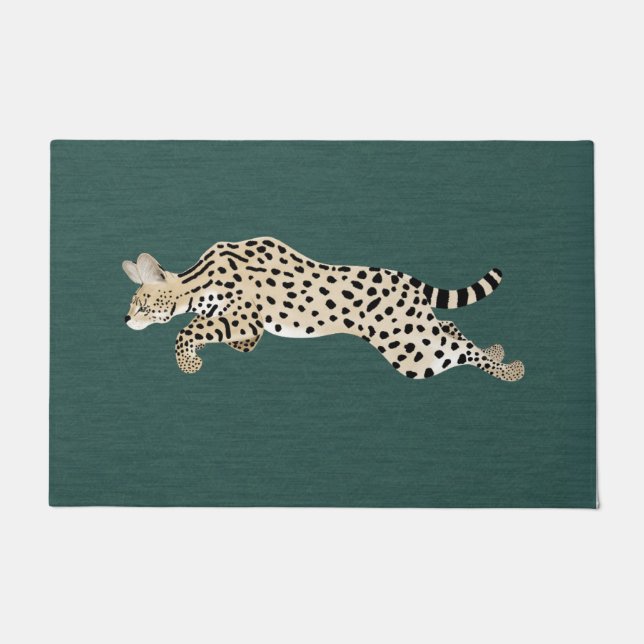 Serval Large Doormat Fußmatte (Vorderseite)