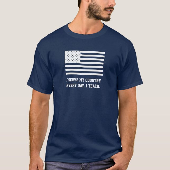 Serve (dunkle Bekleidung) T-Shirt (Vorderseite)