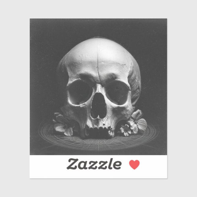 💀Served Cold — Baroque Fine Art Aufkleber (Blatt)