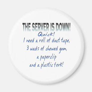 Server ist unten magnet