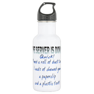 Server ist unten trinkflasche