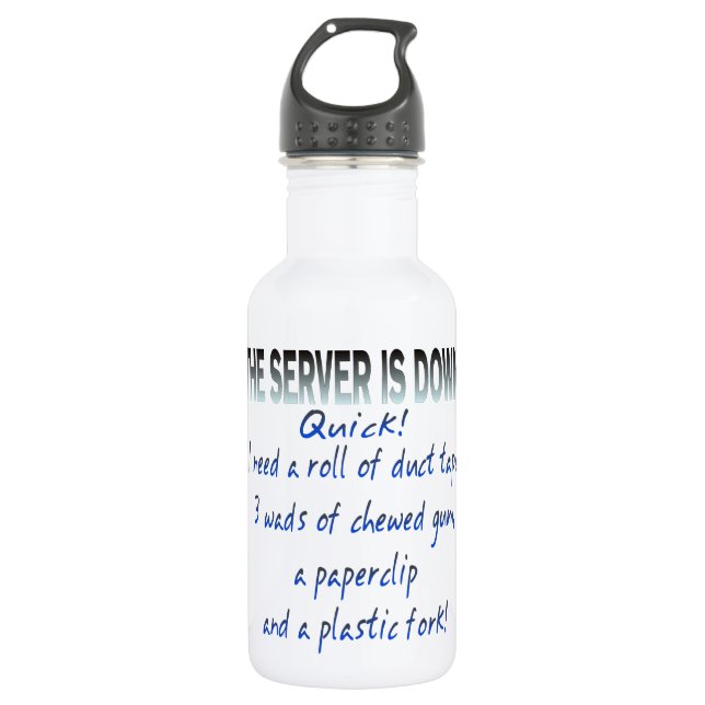 Server ist unten trinkflasche (Vorderseite)