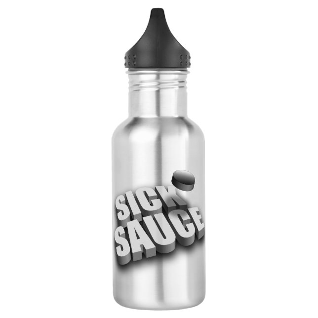 Serves Sick Sauce (Hockey) Trinkflasche (Links)