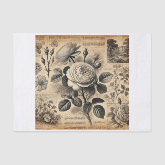 servetten, tissue paper, decoupage seidenpapier (Vorderseite)