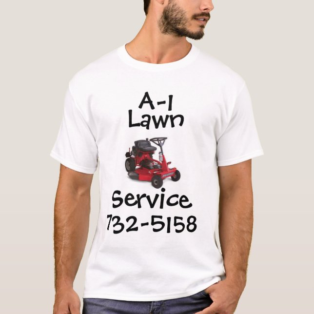 Service des Rasens A-1 T-Shirt (Vorderseite)