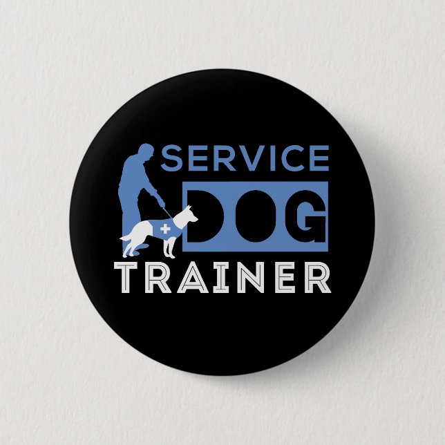 Service Dog Trainer Button (Vorderseite)