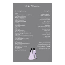 Service für zwei Hochzeiten (Lilac und Gray)