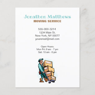 Service-Geschäft des Unternehmens für den mobilen  Flyer