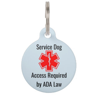 Service-Hundehalsband/ID-Tag Haustiermarke