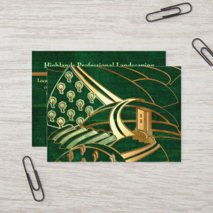 SERVICE VON Highlands 1 Celtic LANDSCAPING TREM Visitenkarte