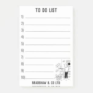 Services zur Eigenschaftswartung Post-it Klebezettel