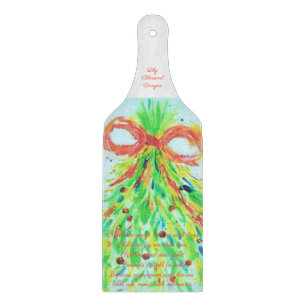 Servieren der Paddelhalterung Schneidebrett