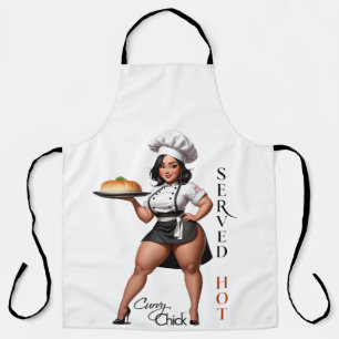 Serviert Hot Schürze