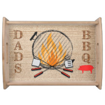 Serviertablett GRILLEN Vaters