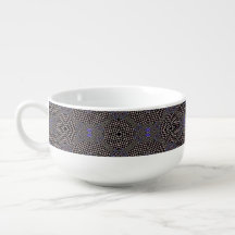 Serviertablett Soup Mug