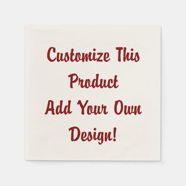 Serviette (Vorderseite)