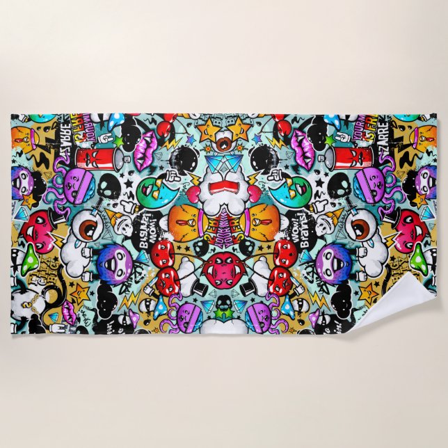 SERVIETTE DE PLAY  STRANDTUCH (Vorderseite)