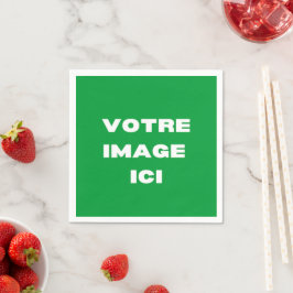 Serviette - Votre image ici - personnalisée
