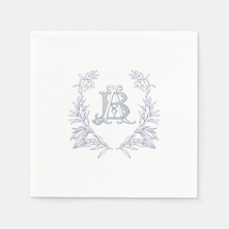 Servietten für Hochzeiten von Wappen