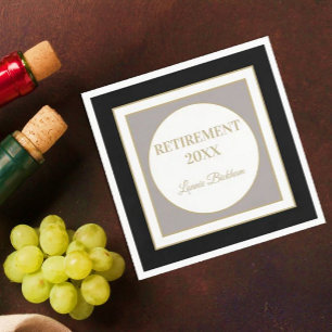 Servietten für Party mit personalisierter Altersvo