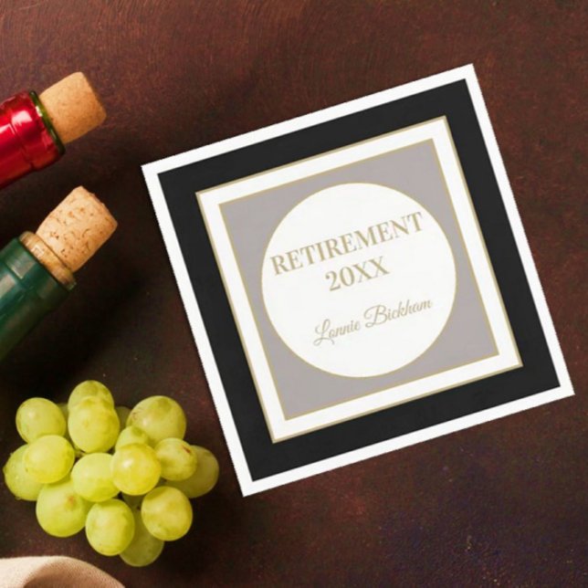 Servietten für Party mit personalisierter Altersvo (Von Creator hochgeladen)