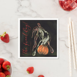 Servietten Halloween Party mit Geisterpferd