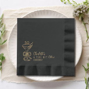 SERVIETTEN MIT FOLIE