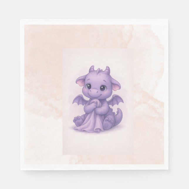 servilleta baby dinosaurio serviette (Vorderseite)