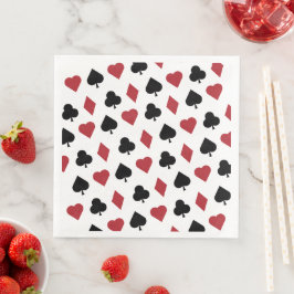 Servilleta de papel de cena naipes serviette