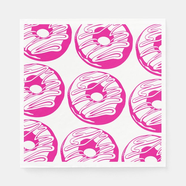 Servilleta de papel donuts  serviette (Vorderseite)