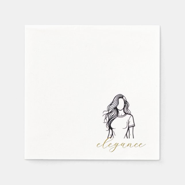 servilleta de papel serviette (Vorderseite)