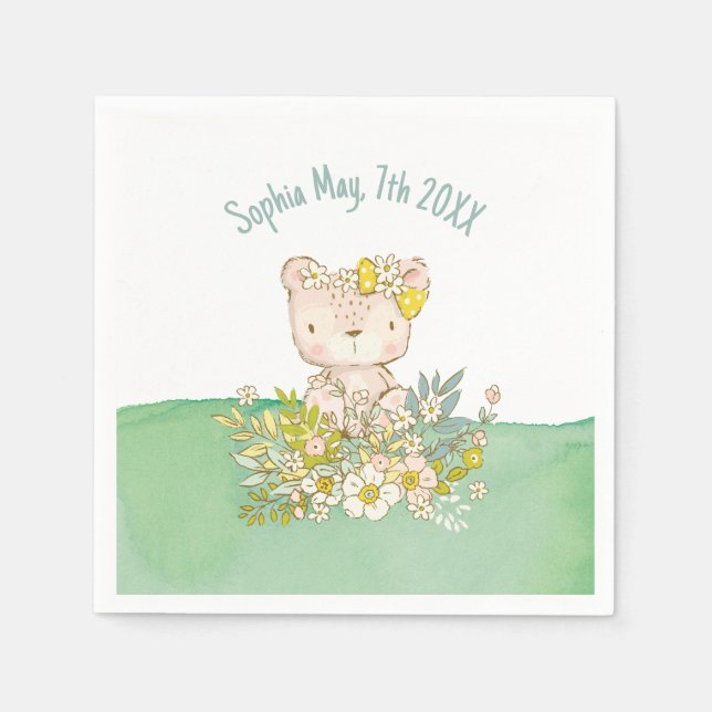 Servilletas de papel de la colección Little Bear Serviette (Vorderseite)