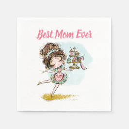 Servilletas de papel para mamá serviette
