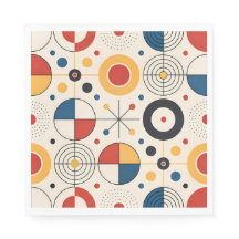 Servilletas diseño geométrico