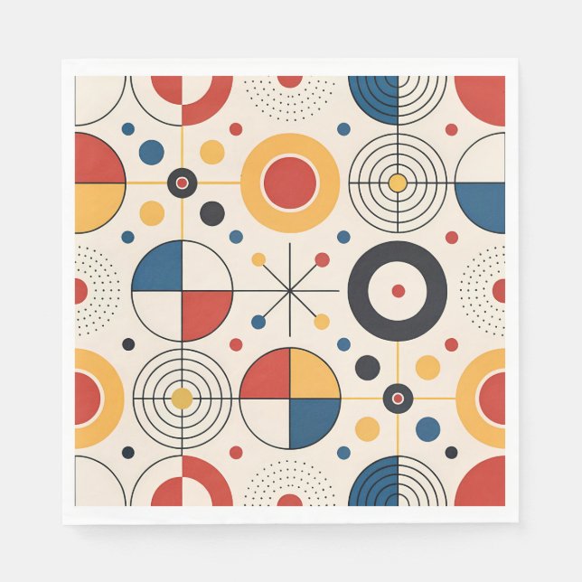 Servilletas diseño geométrico serviette (Vorderseite)