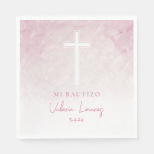 Servilletas Mi Bautizo Rosita Spanisch Napkins Serviette
